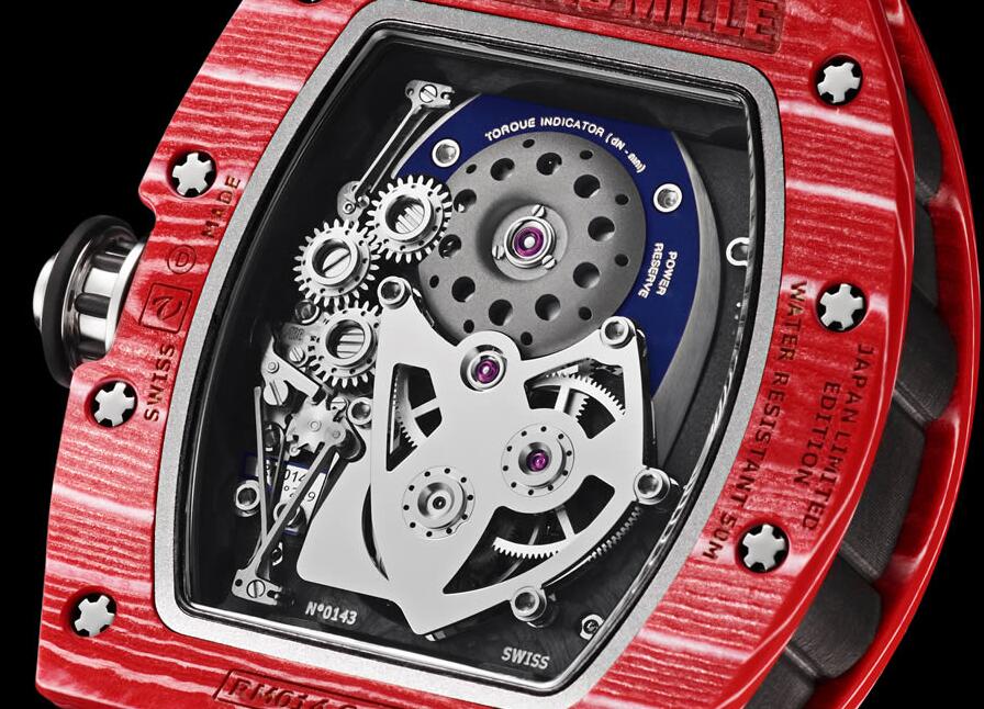 Richard Mille Replica Watch RM 014 TOURBILLON JAPAN RED